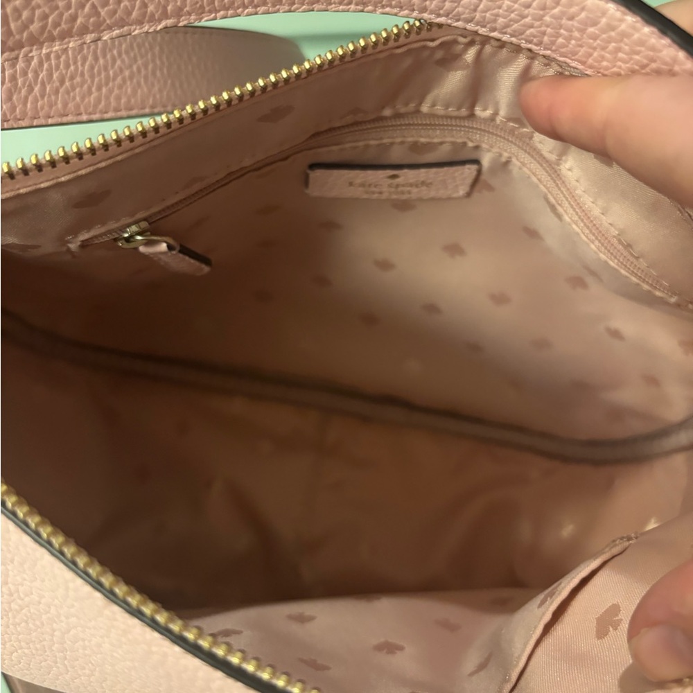 Kate Spade Blush Pink Leather Crossbody - Picture 4 of 5